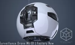 Surveillance Drone Mk1 Factory New 3D model