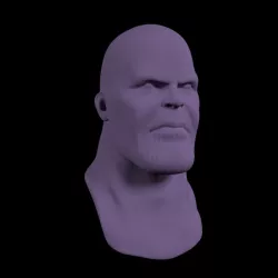 Thanos head 3D model