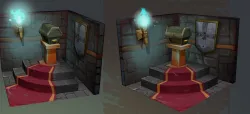 The Alternative Treasure Room Low-poly  3D model