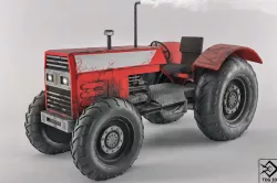 tractor 3D model