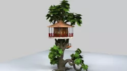 Tree House 3D model