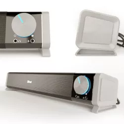 Trust Asto Sound Bar PC Speaker 3D model