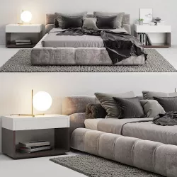 Tufty Bed BandB Italia 3D model