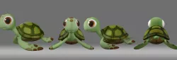 turtle sea turtle 3D model