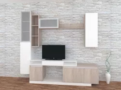 TV Wall 3D model