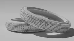 Tyre model 3D model