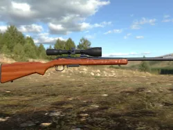 War Sniper Low-poly  3D model