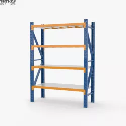 Warehouse Pallet Rack 3D model