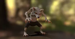 Werewolf 3D model