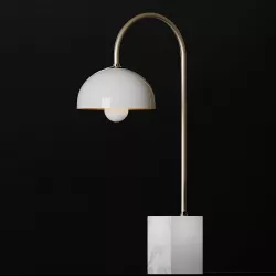 Winding Course Table Lamp 3D model
