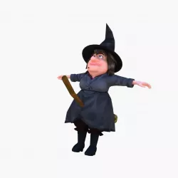 Witch 3D model