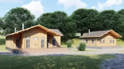 WOODEN HOUSES 3D model