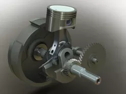 200 cc Engine main parts