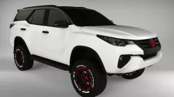 2018 Toyota Fortuner TRD  3D model