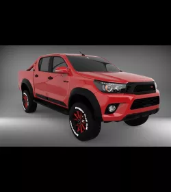 2019 Toyota Hilux TRD Pro  3D model