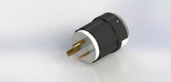 220V, 20A Electrical Plug