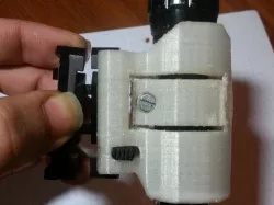 3d Print - Flashlight Holder for M-16 AR-15 Rail