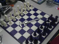 4d-Staunton Full Size Chess Set