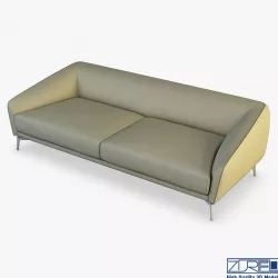 Aliva Land Sofa 3D model