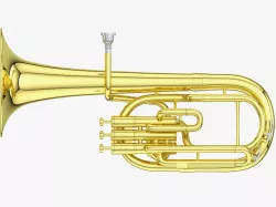 Alto Horn - Tenor Horn  3D model