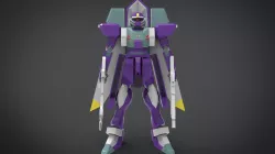 AMF-101 DINN Low-poly  3D model