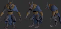 Anubis 3D model