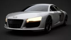Audi R8 render