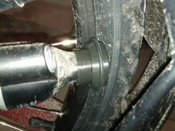 AXA HR Traction rim dynamo conversion