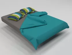 Bedding set 3D model