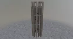Bern Antenna1 Low-poly  3D model