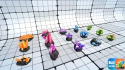 Best Crystals - 75 crystal gems Low-poly  3D model