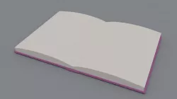 Book 3D Model 3D model