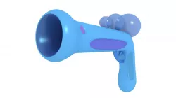 Bubble Gun with 2 Bubbles 3D model