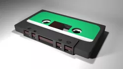Cassette tape 3D model