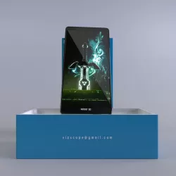 Cell phone 3D model