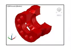 CNC machine part (Axis)