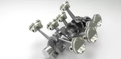 Crankshaft Assembly - 4.0 Liter (88mm X 80mm) Crossplane 120 Degree V-8