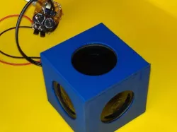 Cube of speakers