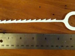 Device for getting @#$! hair out of the @#$! drain again