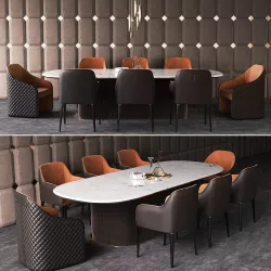 Dining group Daytona by Signorini Coco 3D model