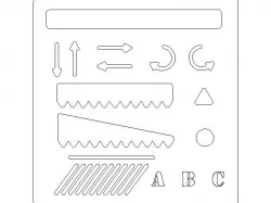 Drawing Template for Beams