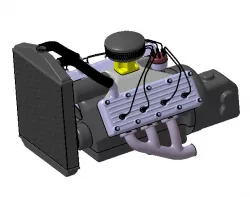 Flathead V8 engine