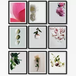 Flower Wall Poster Low-poly  3D model