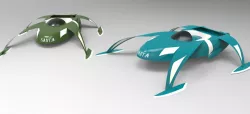 flying and sliding sleigh