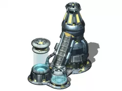 Functional mechanical object 05 3D model