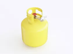 Gas propane tank 3D model