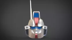 GAT-02L2 Dagger L Head Low-poly  3D model