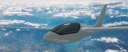 Genesis 2B flying wing sailplane 3D model