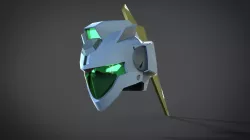GNR-101A GN Archer Head Low-poly  3D model