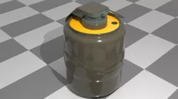grenade 3D model